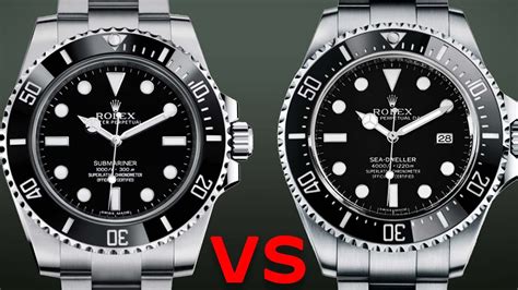 sea dweller vs rolex submariner.